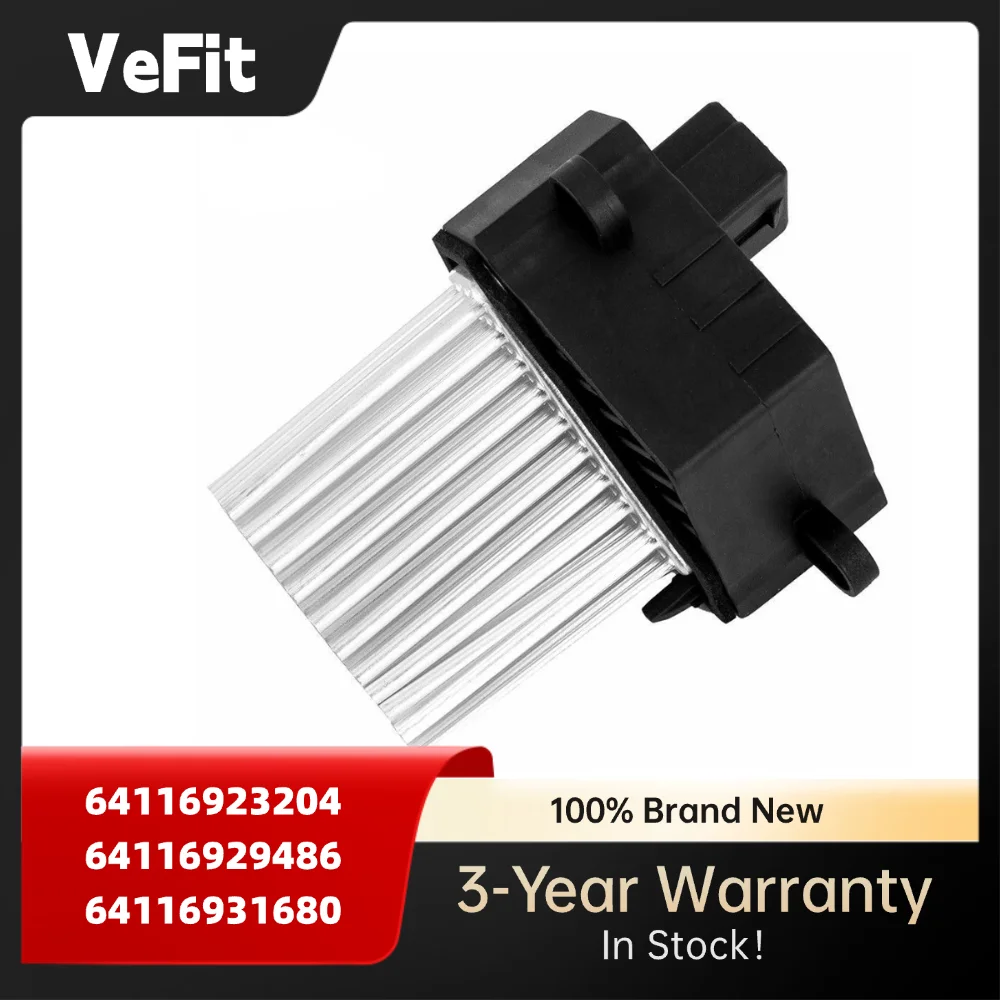 

Blower Motor Resistor 64116923204 64116929486 64116931680 for BMW 5 Series E39 520i 530i 540i X5 E53 3.0i 4.4i 4.8is 1995-2006