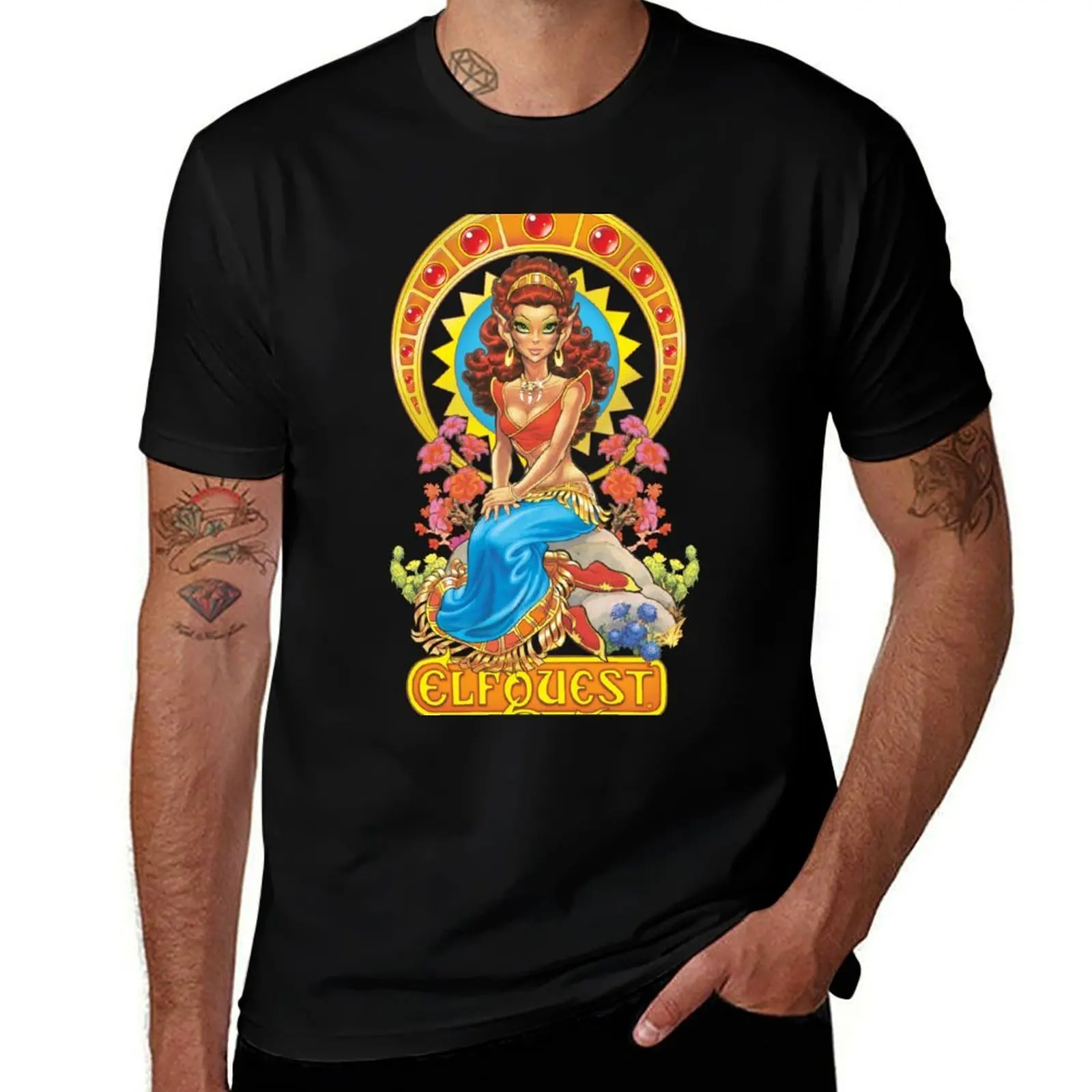 

ElfQuest: Leetah the Healer T-Shirt t shirts designer man t shirts for men t shirt men 100% cotton luxury brand T-Shirt