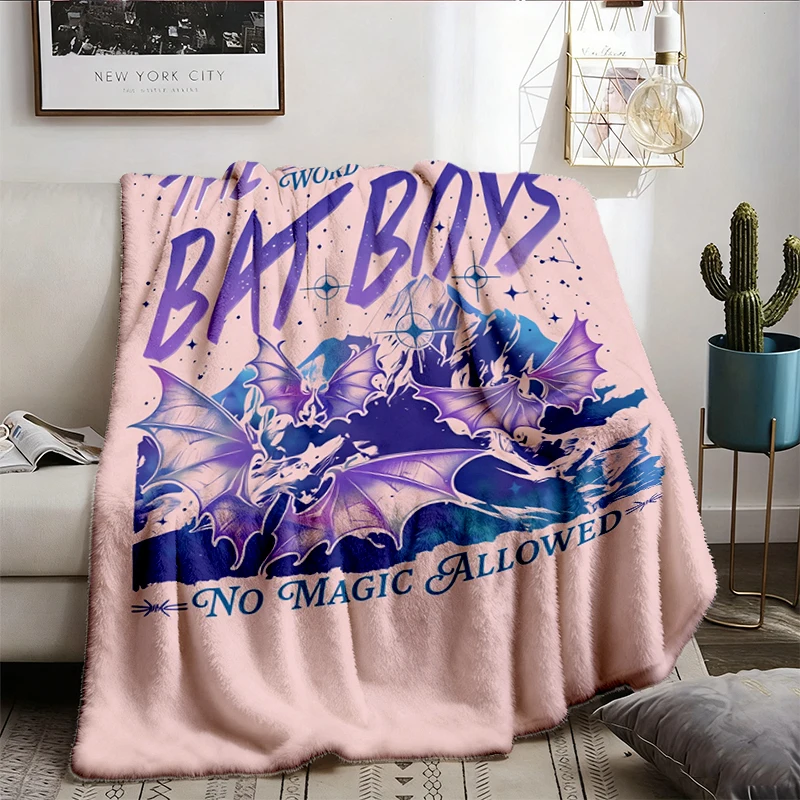 Wings and Weapons World Tour Flannel Throw, Rhysand Cassian Azriel Fan, Night Court Book Merch