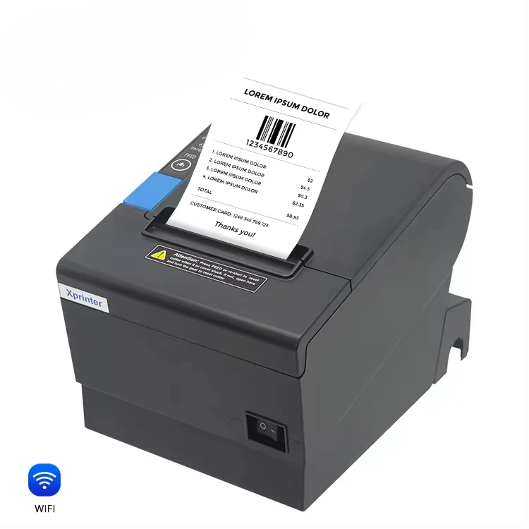 

Xprinter XP-Q801K 80mm Direct Thermal Receipt Printer Support Both 58mm/80mm Width Paper Printing Receipt Printer