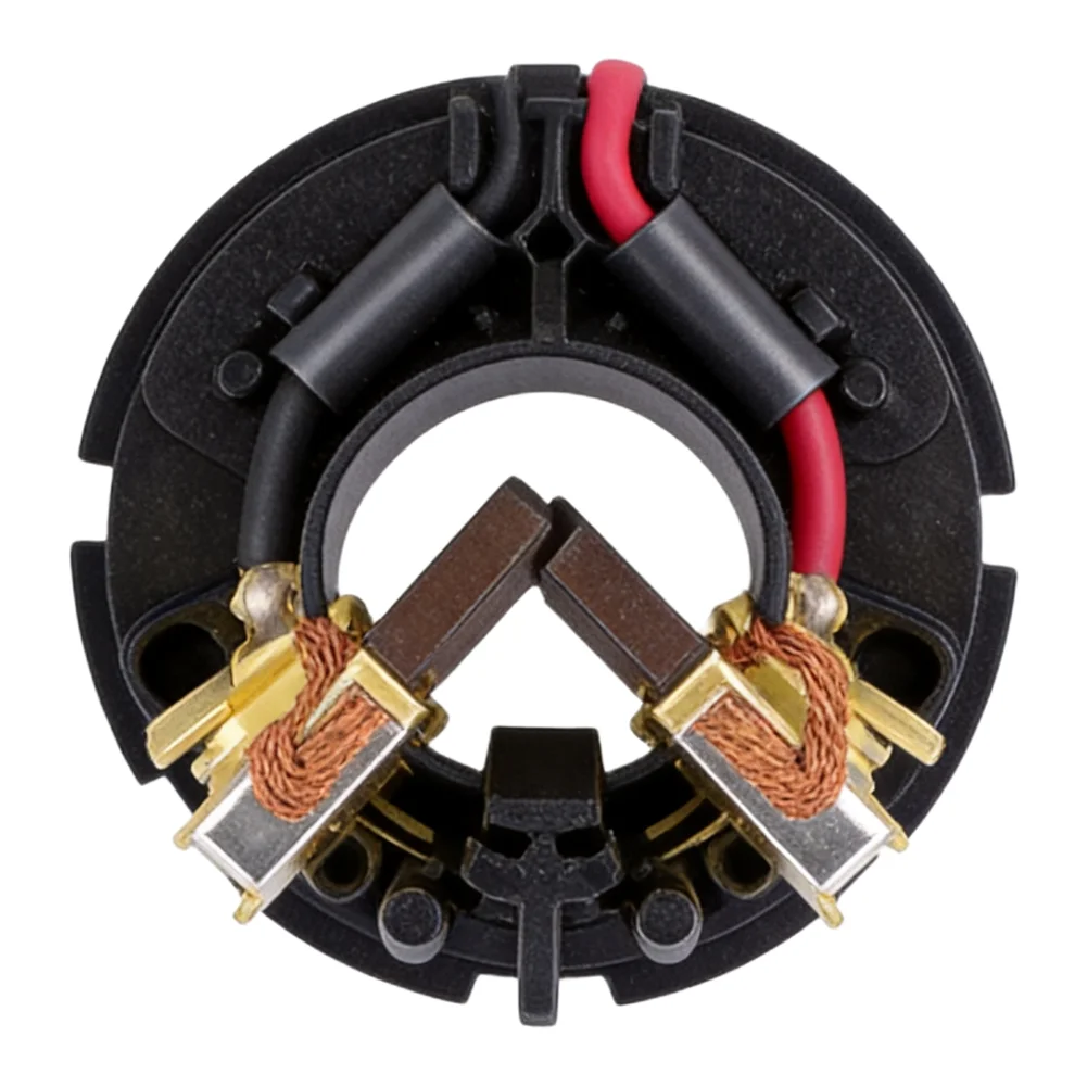 For MAK DDF482RME Carbon Brush Holder and Rotor DDF482 Armature Replacement Parts Compatible with Multiple Models