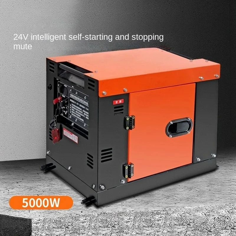 5kw 24v DC Diesel Generator Intelligent Self-starting Silent Dual-start Model