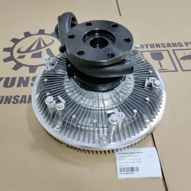 210101-00150 21010100150 Excavator Fan Clutch - Complete Clutch Assembly for Doosan DX225 DX235LC-5 Fuel Saving CE Certified