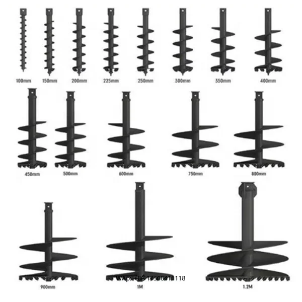 High Hydraulic  Torque RAY Auger Drive Earth Auger Drill for Excavator and Digging Holes