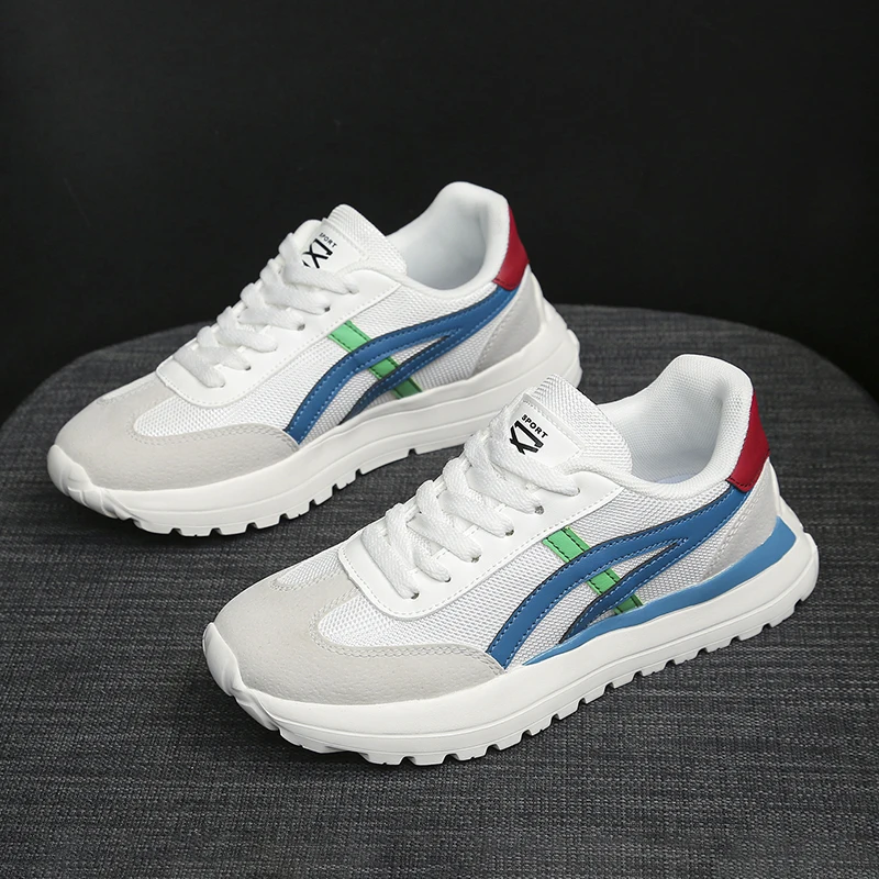 

Breathable Running Sports Shoes Unisex Spring Summer Lightweight Wear-resistant Low-top Flat Heel Men's Women's Casual Sneakers