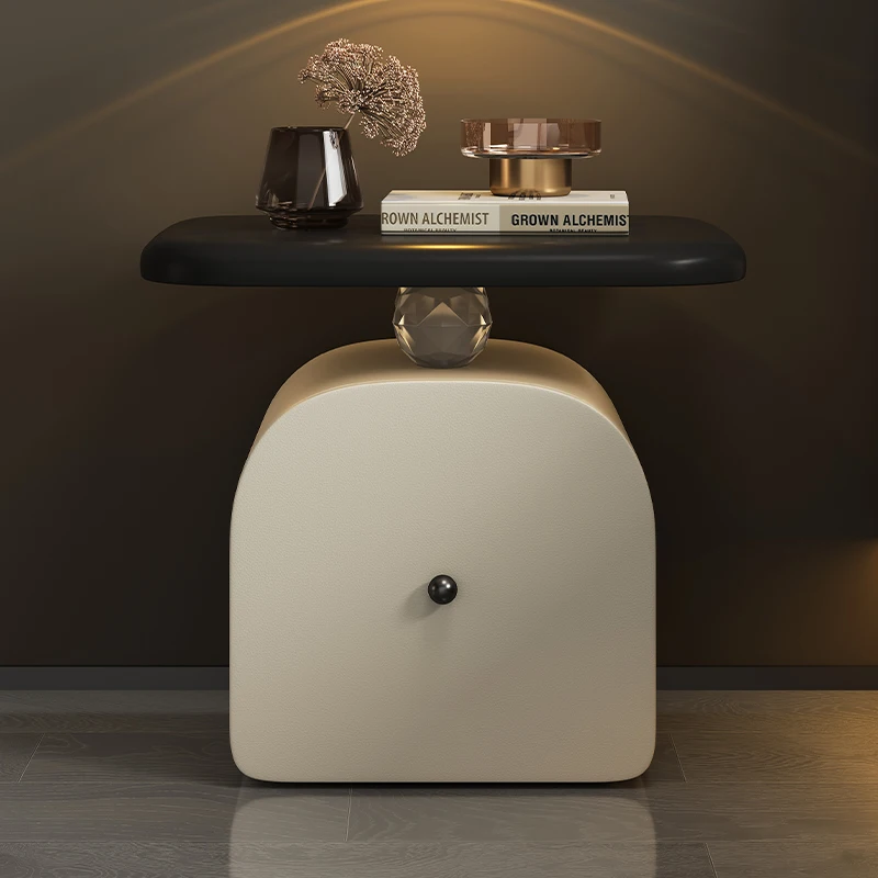 Decor Comodino in legno Camera da letto Soggiorno moderno Cassetti Comodino Semplice e confortevole Mobili da salone Mesa De Cabeceira bassi