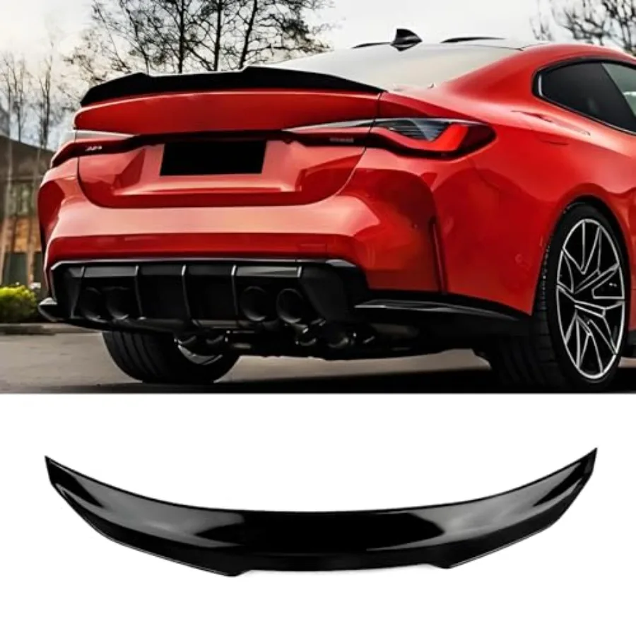 

G26 Trunk Spoiler Gloss Black Car Rear Trunk Tail Spoiler PSM Style Rear Wing Spoiler Fits for BMW 4-Series G26 I4 4-Door Gran