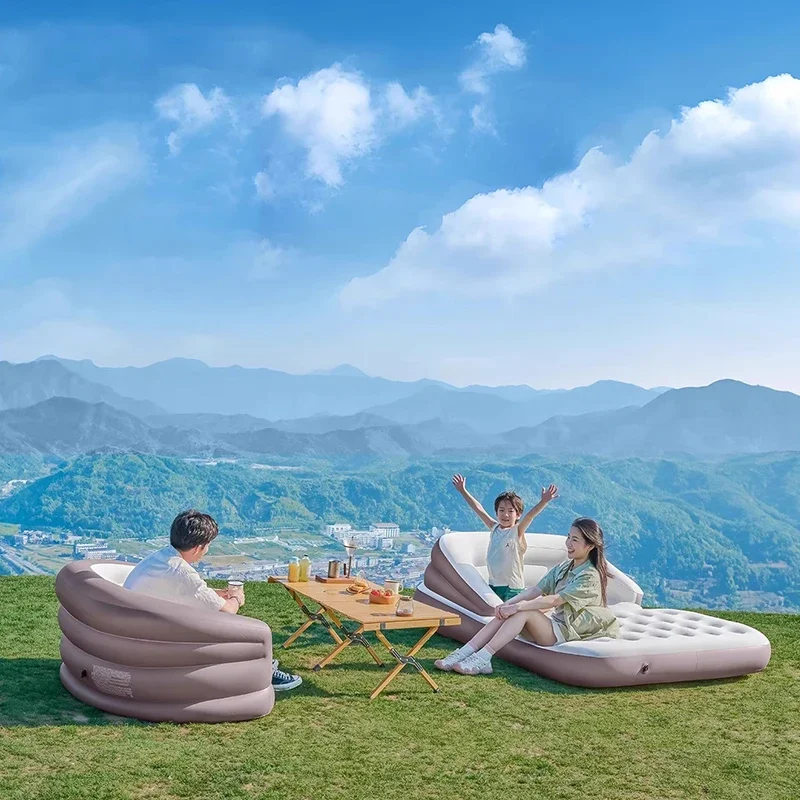 Large Size Comfortable Inflatable Sofa Garden Garden Cheap Puffs Inflatable Sofa Inflatable Sofa Koltuk Takımı Hotel Furniture