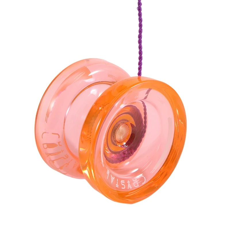 T84C-MAGICYOYO K2 Plus Crystal Responsive Yoyo,Dual Purpose Yo-Yo With Replacement Unresponsive Bearing For Intermediate