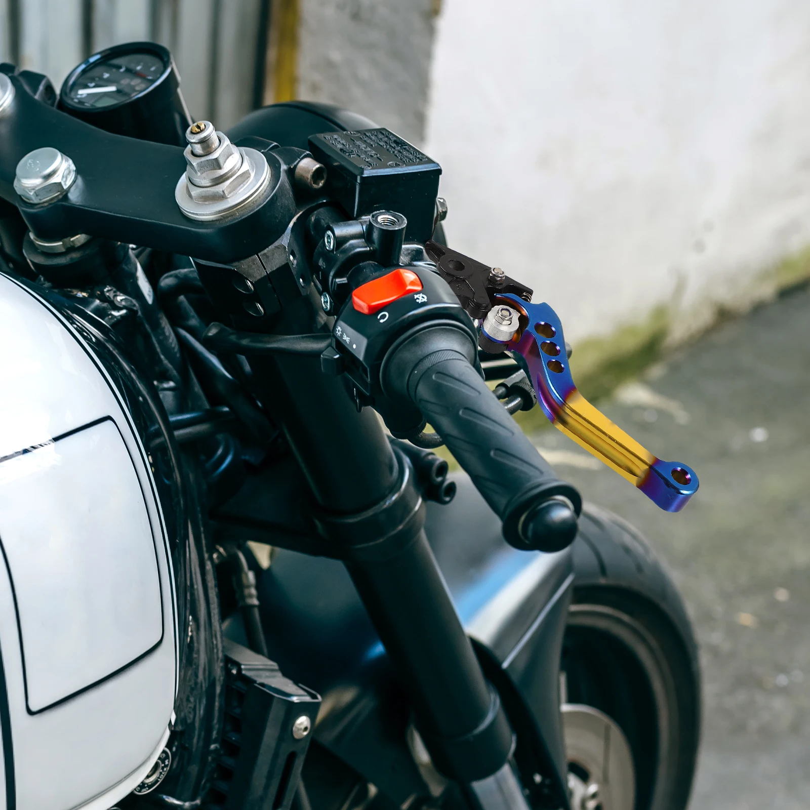 

Refit CNC Disc Brake Handle Handles Motorcycle Aluminum Alloy Accessories Clutch Lever