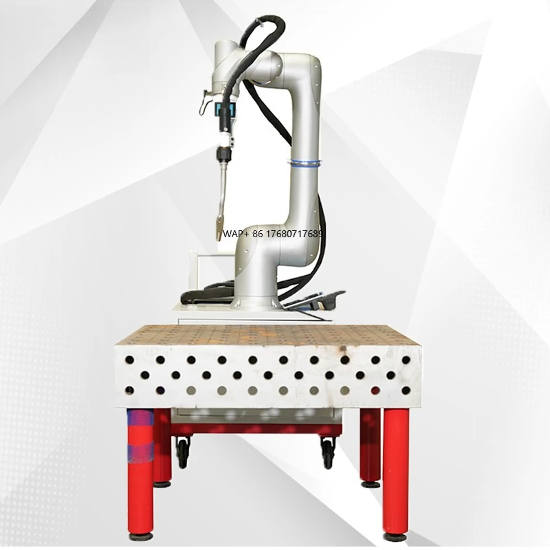 Automatic collaborative robotic arm 12 kg Load capacity 6-axis design Motor PLC core IP67 protected stainless steel construction