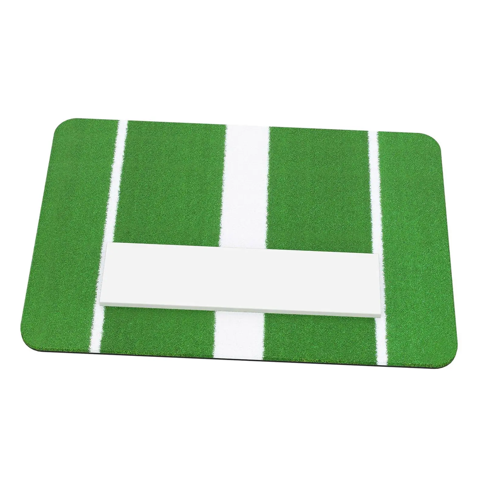 60x91cm Baseball Softball Training Mat Accessory for Personal Practice Sessions Lightweight PP EVA Material Anti Slip Backing