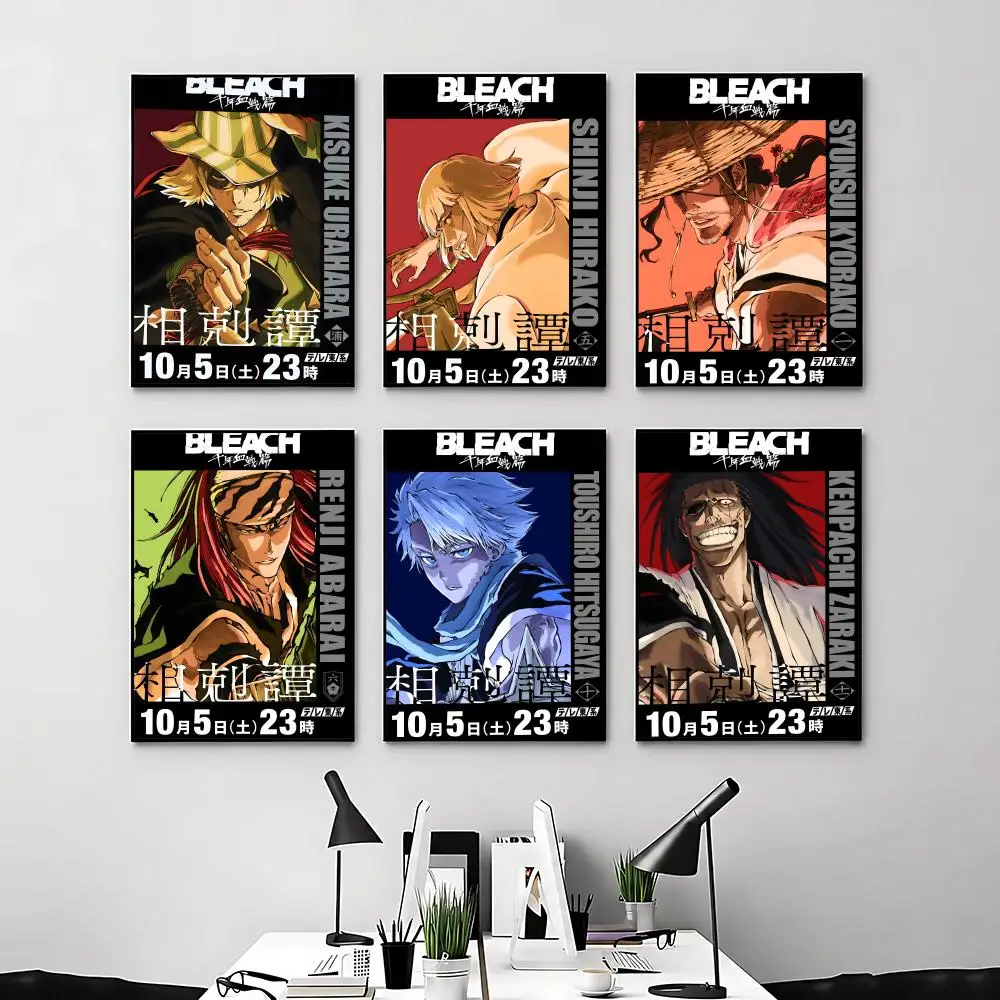 Anime Bleach Poster Posters Anime Room Decor Decoration Movie Backpack Wall Interior Music Wall Art
