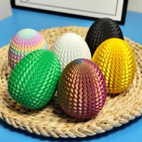 3D Printed Interactive Dragon Egg Creative Money Puzzle Maze Dragon Egg Gift Decorate Unlock Storage Boxes for Birthdays New