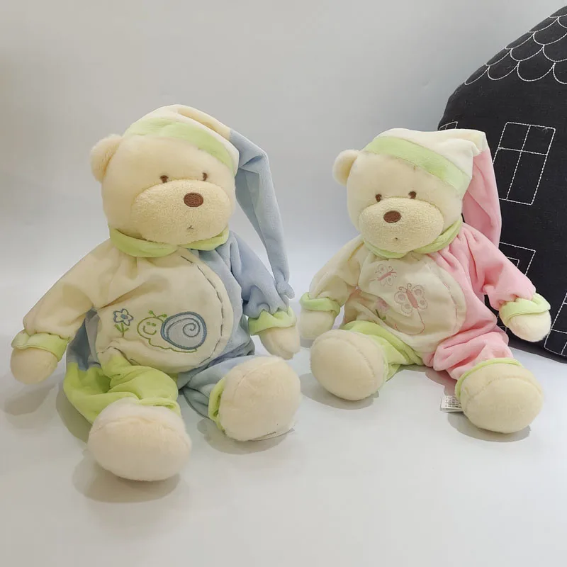 

Исцеляющая кукла-медведь Plu Toy S Baby, успокаивающая объятия, мягкая кукла, подруга, медведь, мягкая игрушка, одеяло, наполненный хлопок из полипропилена