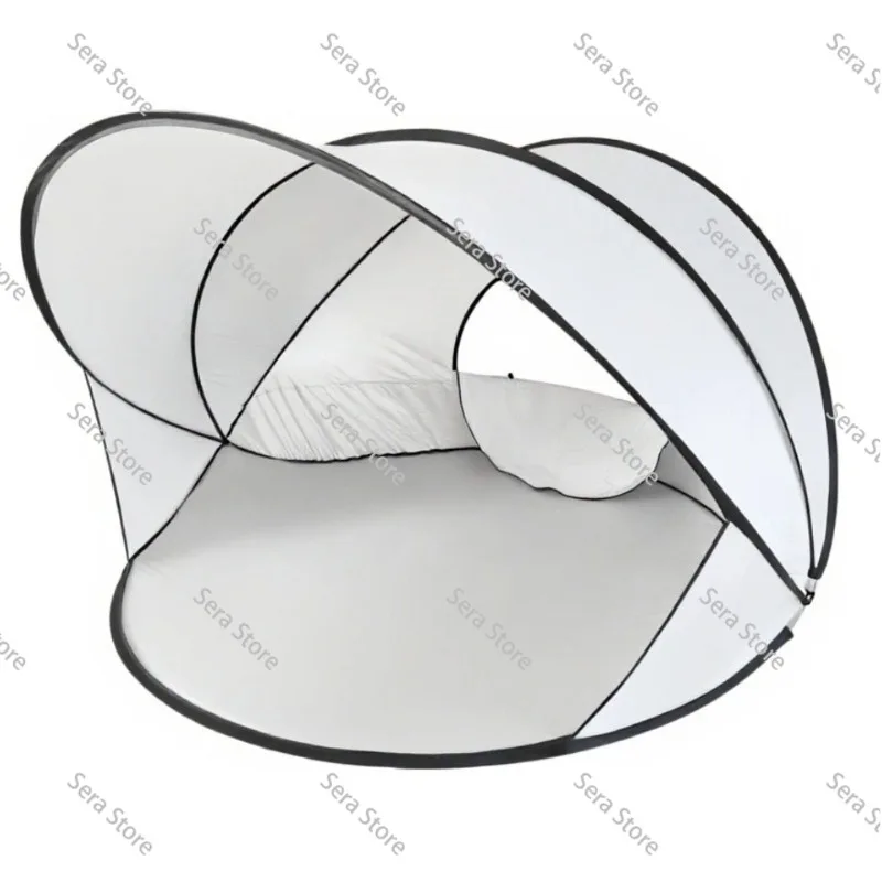 Beach Tent with Sun Protection & Windproof, Auto Pop Up Easy Setup, Portable Fold for Outdoor Play