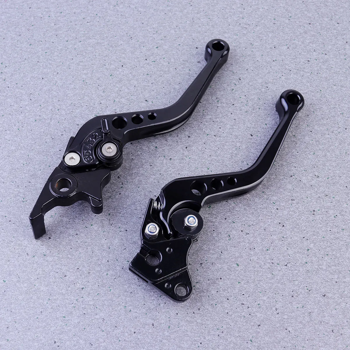 

Adjustable Brake Handle Motorcycle Bar Protector Lever Alloy Handlebar Grips Refit