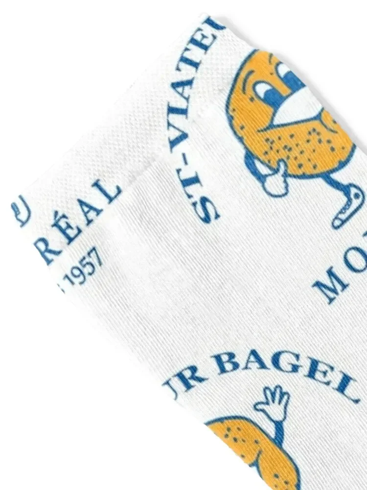 Bagels Are booming ST Viateur Bagel Montreal Depuis 1957 Socks sports and leisure golf Designer Man Socks Women's