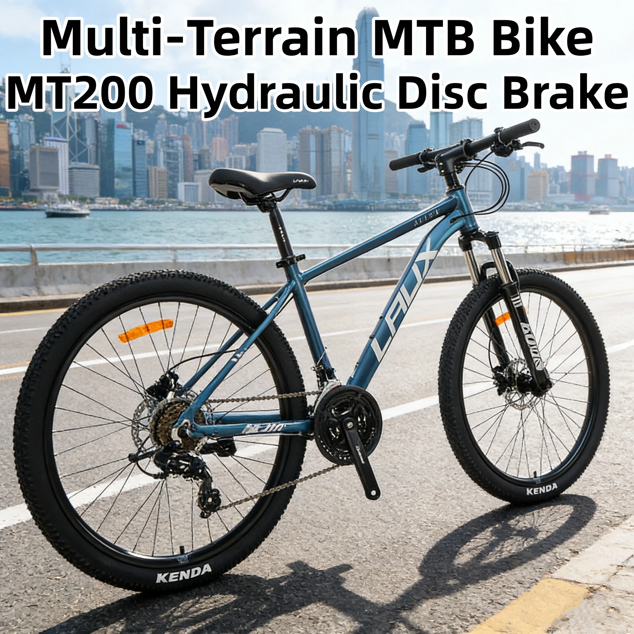 

Легкий горный велосипед из алюминиевого сплава, 24 скорости, гидравлические дисковые тормоза MT200, для любых типов местности, PLUS PRO, умный вынос руля 4-в-1