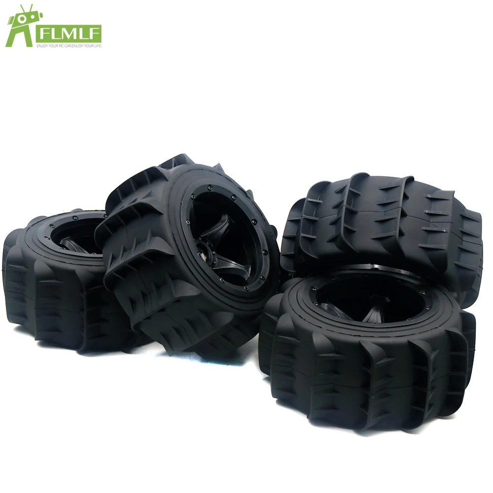 

Sand Paddles Desert Wheels Tire 195*90mm or Inner Foam or Wheel Hub for 1/5 RC HPI ROFUN ROVAN KM BAJA Kraton 8s Losi DBXL-E 2.0