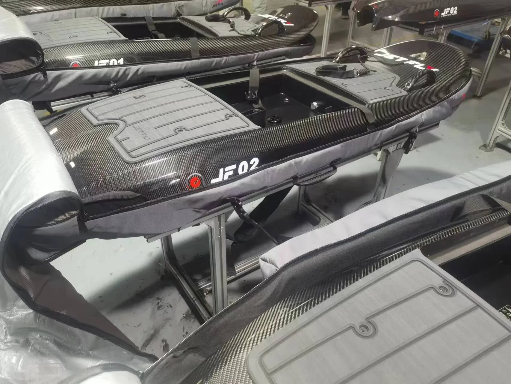 JetFly 02 Professional Grade Carbon Fiber Power Jet Body Board 72v Battery Motorized Water Surfboard Electric