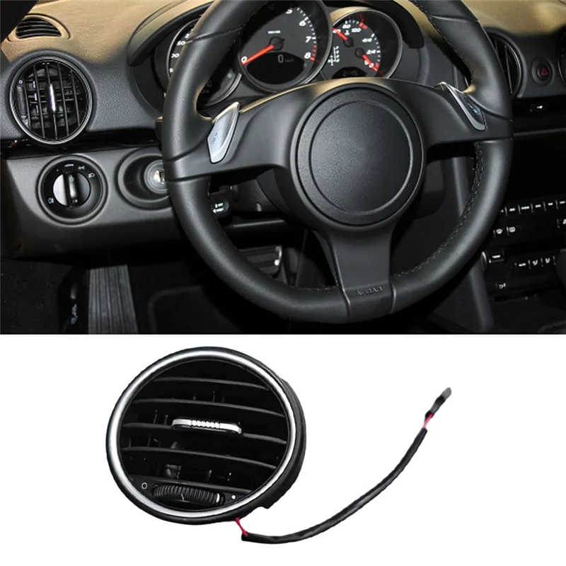 

Car Dashboard Air Outlet Assembly Air Outlet Panel Grille 98755213106 For Porsche 987 Boxster Cayman 2008-2012