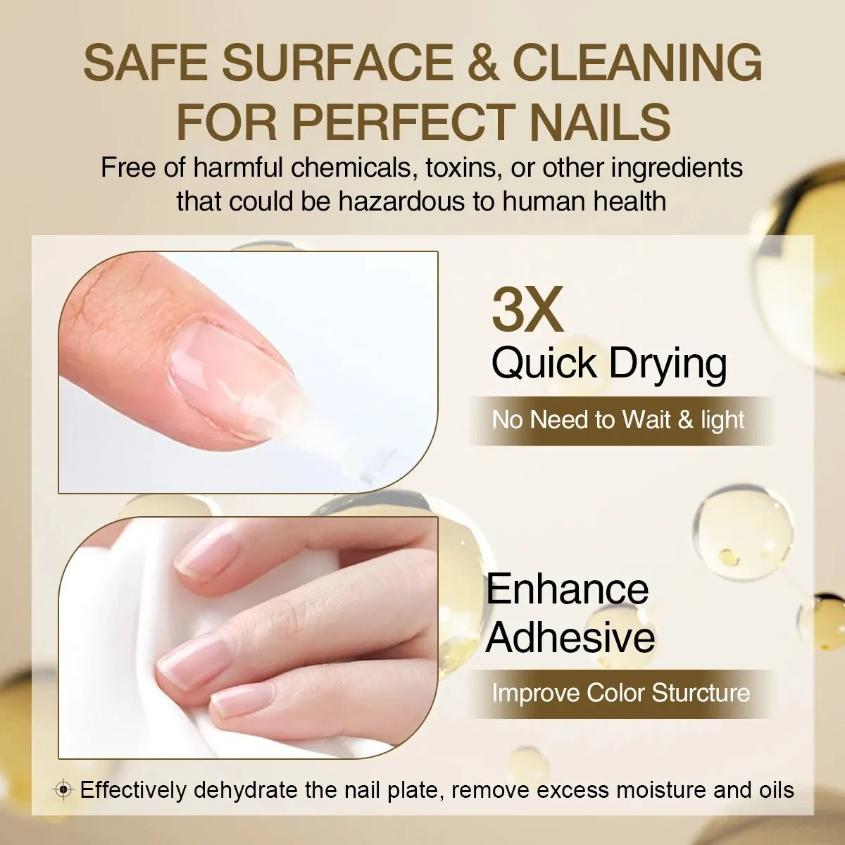 Set Top e Base da 15ml 3 pezzi PH Bond