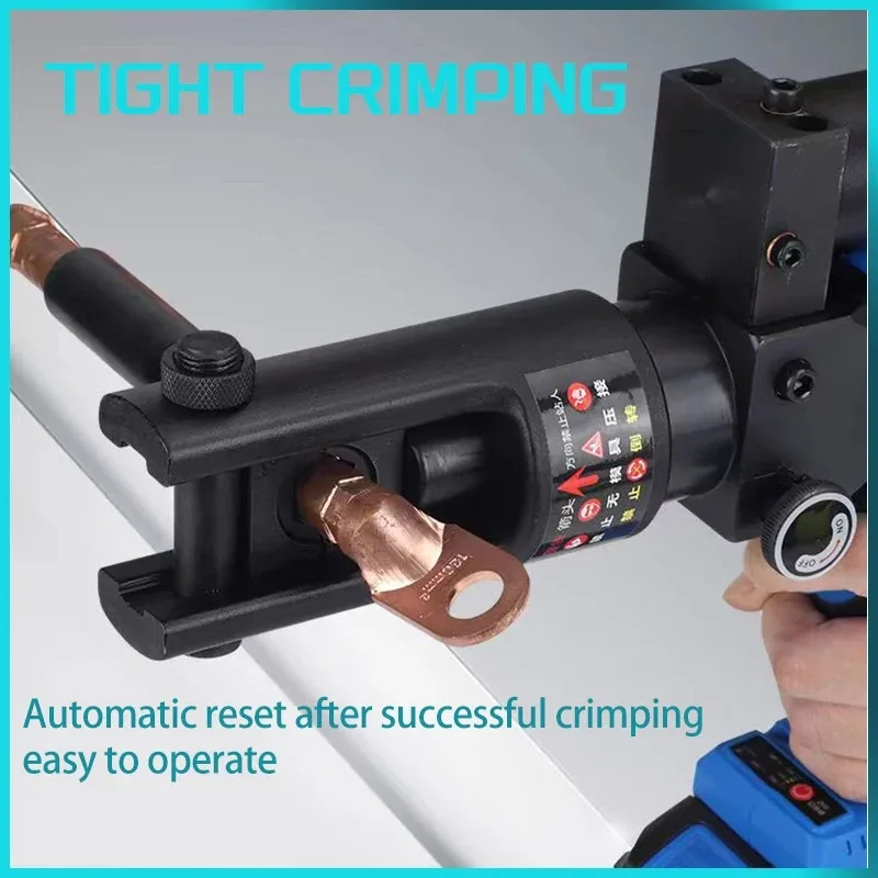 SL240 Electric Hydraulic Wire Clamp 10-240mm Copper Nose Brushless Motor Rechargeable Terminal Crimping Tool