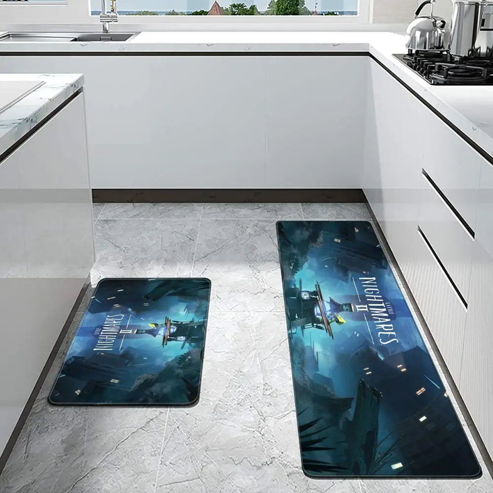 L-Little Nightmare Tappetino Ingresso Zerbino Tappetini Da Bagno Tappetino Antiscivolo Tappeti Tappeto Ingresso Della Casa Tappetino Da Cucina Personalizzato Cu
