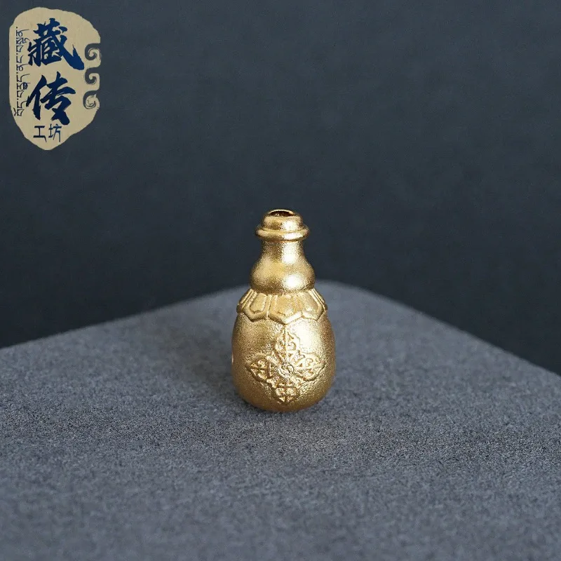 チベット風18kゴールド製、十字架と金剛杵、仏像の頭部をモチーフにした三連ブレスレット。星、月、猿の頭部のデザイン。diyアクセサリーとして、また、男性への記念品やギフトとしても最適。