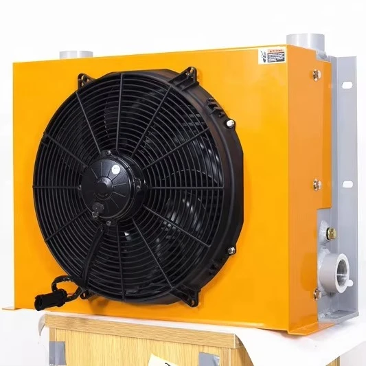 Hydraulic oil cooler AH1490 heat exchanger air-cooled aluminum radiator