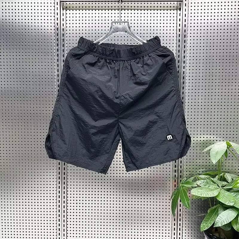 Pantalones cortos de verano para hombre y mujer, ropa deportiva transpirable de secado rápido para correr, Playa y hielo, 2024