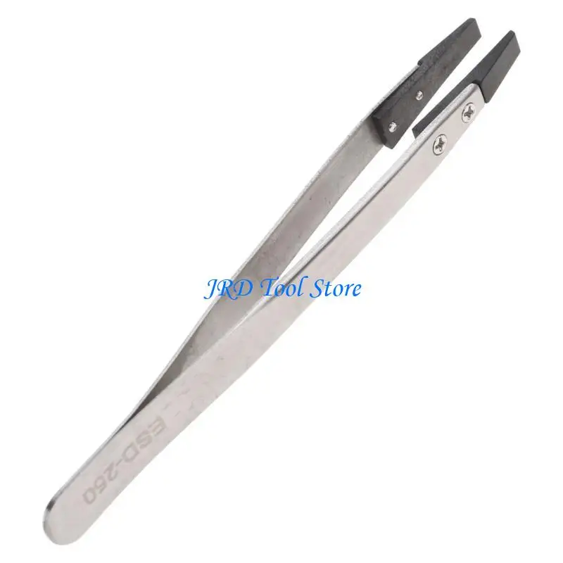 A2UD Industrial Tweezers Anti-static Stainless Steel Tweezers Electronics
