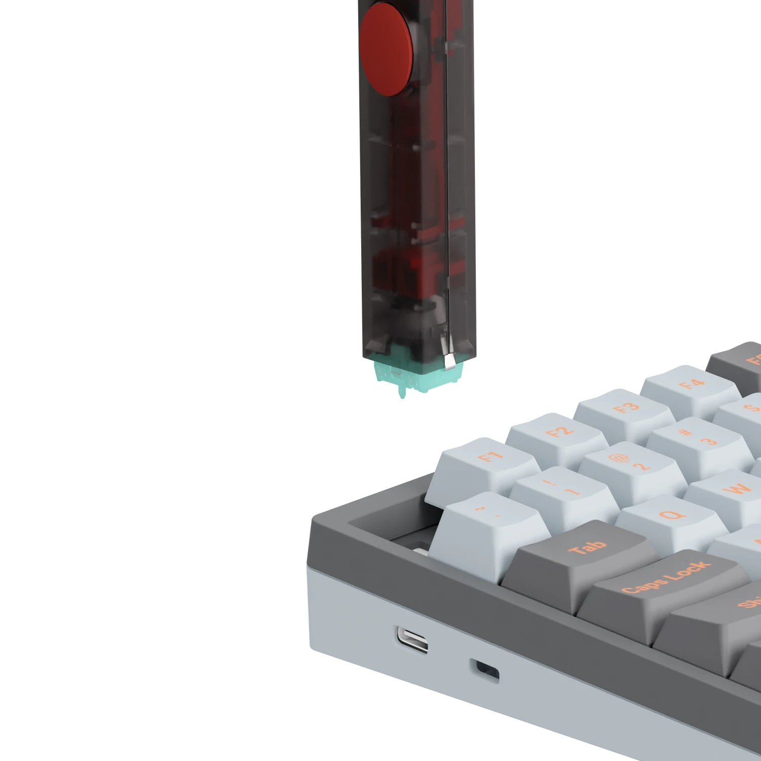 GATERON Twins Ściągacz Przełączników i Klawiszy Zintegrowany 2 w 1 Narzędzie do Usuwania Klawiszy Mechanicznych na Zamówienie DIY — zdjęcie produktu 5
