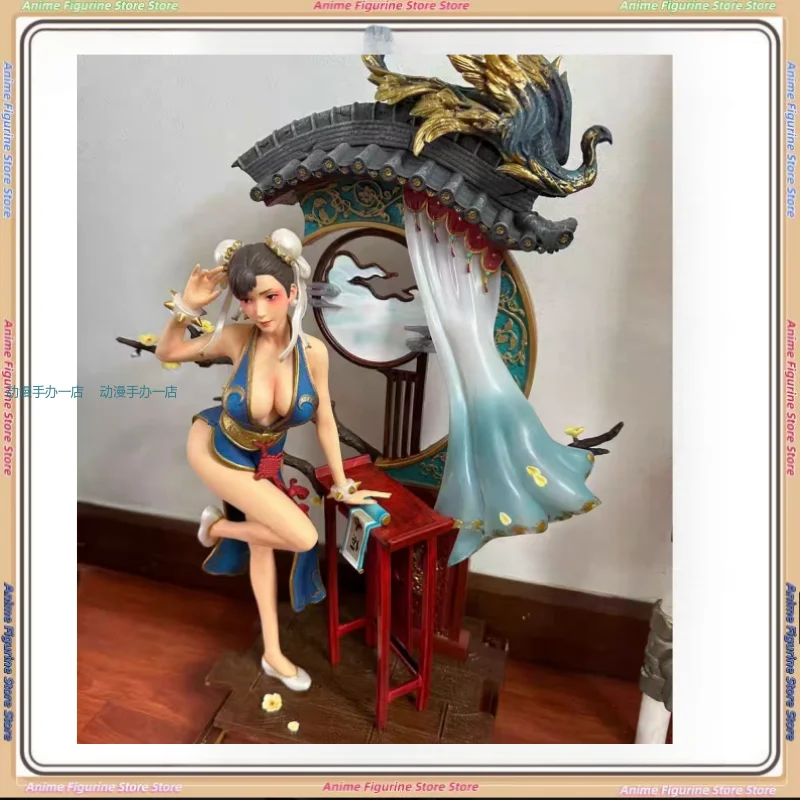 

Фигурки Chun-Li, уличный истребитель, без переписывающих птиц, модели GK, POP-статуи, подарки, большие видеоигры