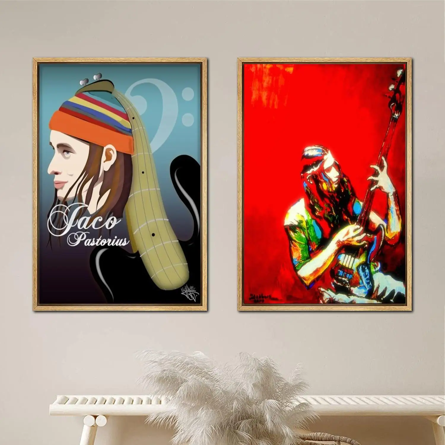 

Jaco Pastorius Poster Painting 24x36 Wall Art Canvas Posters room decor Modern Family bedroom Decoration Art wall decor