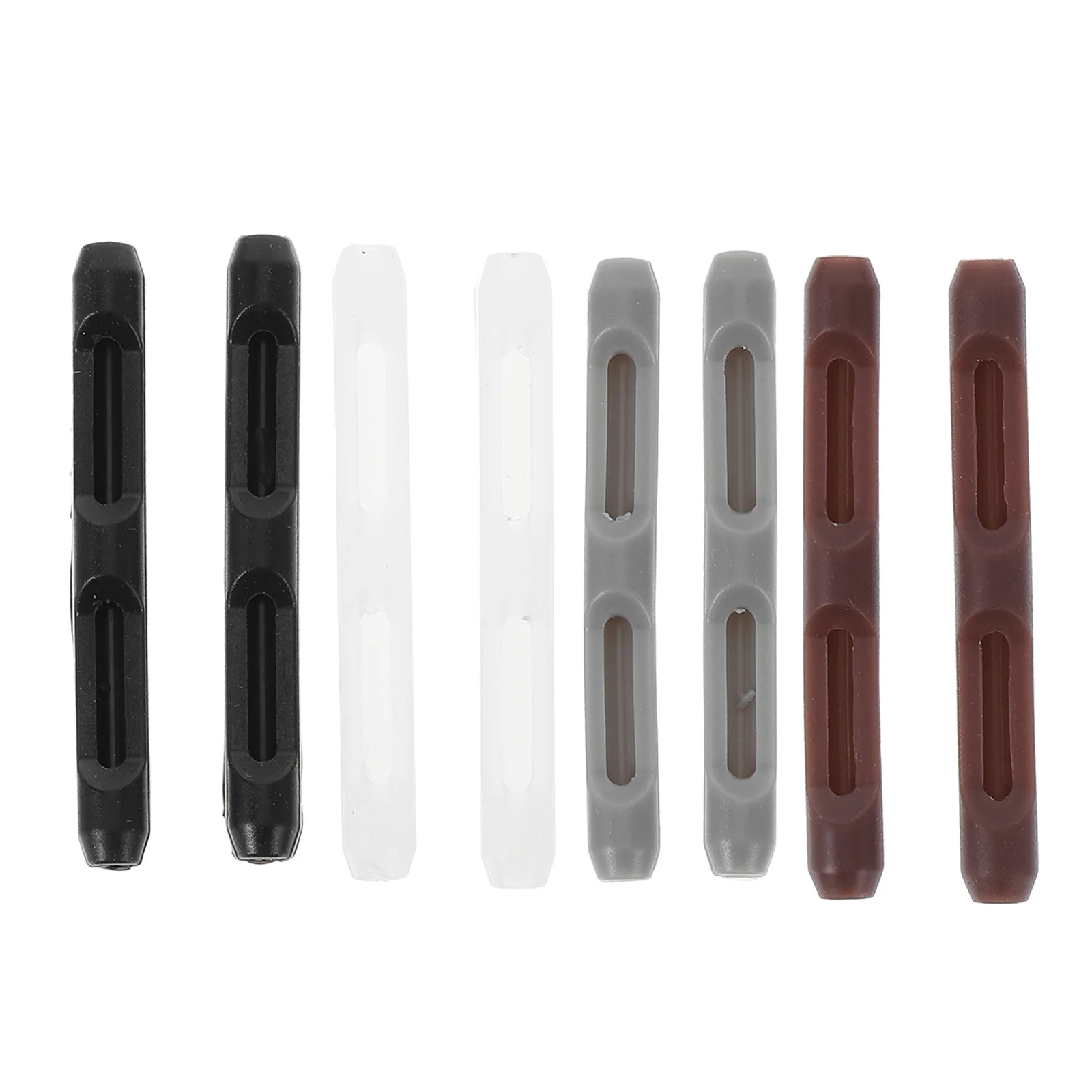 Silicone Eyeglass Temple Tips Anti-Slip For Sunglasses Metal Frames Replacement Grips Cushions Scratch