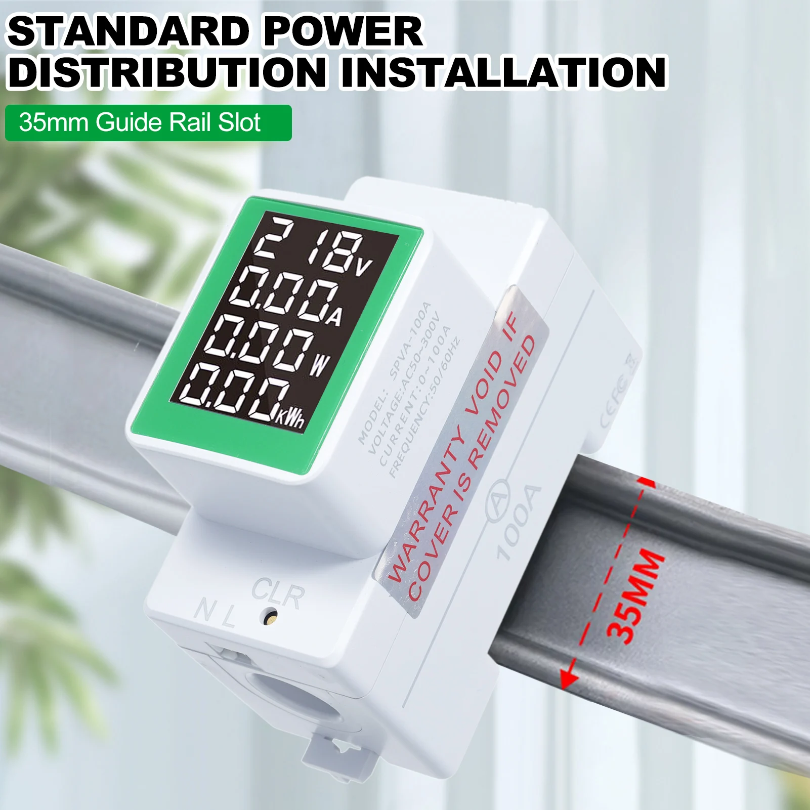 PZEM-008 Din Rail E… - image