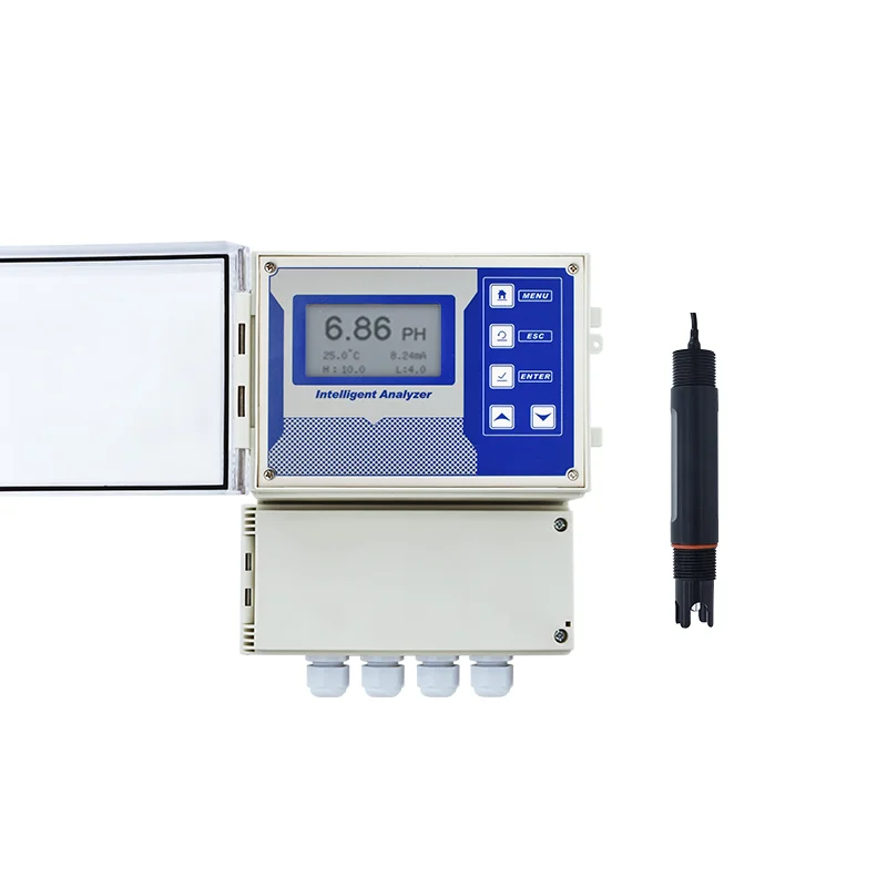 WQ700W RS485 IoT 2 in 1 Multi-parameter water quality analysis electrode Water EC PH probe sensor for water treatment