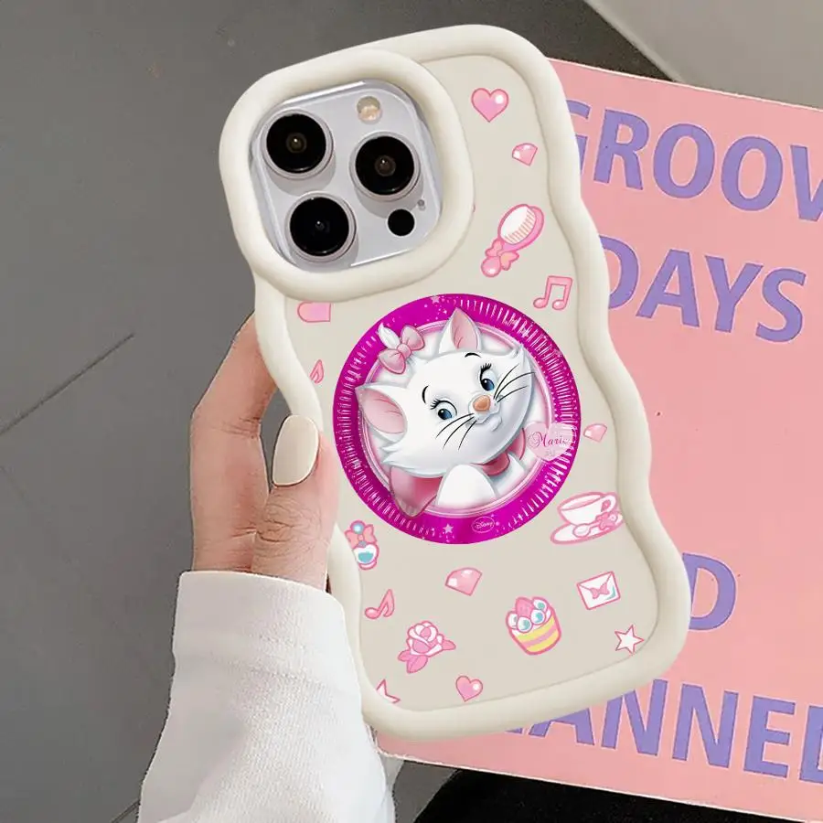 Cute Marie Cat Phone Case for Poco X3 NFC X3 X3 Pro X5Pro 5G Redmi 8 9C 9T 10 10C 10A 12 4G 12C 13C A1 A2 Plus