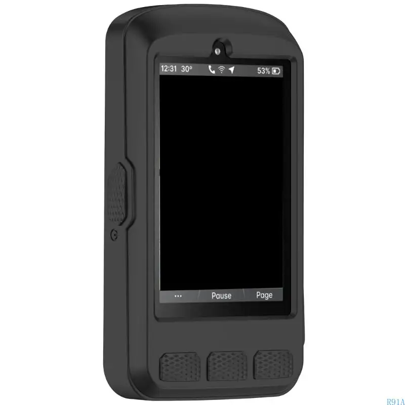 R91A ELEMNT強化エッジと簡単なインストールスクリーンプロテクターのためのライトウェイトアンチスロップカバー