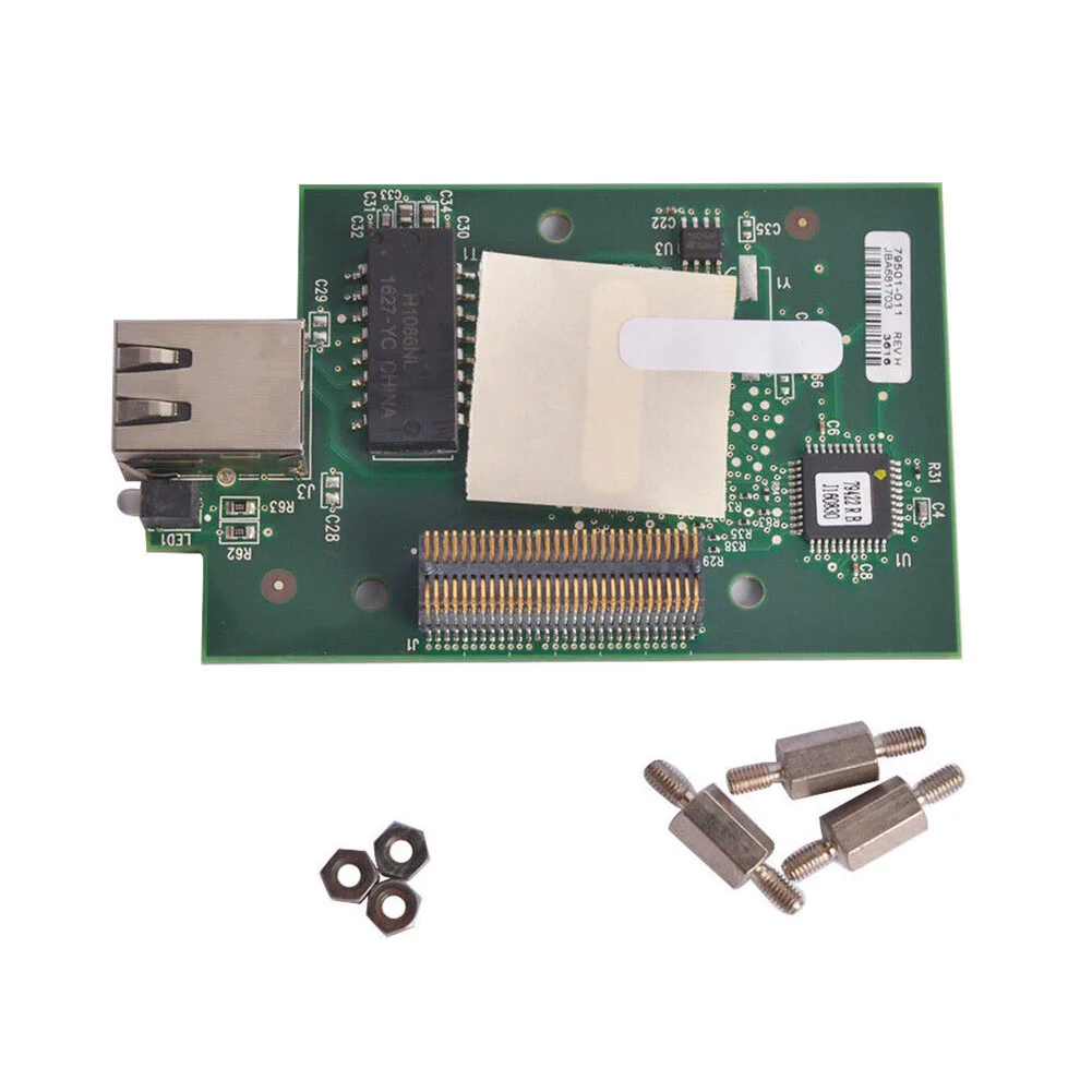 Network Card 79823 79501-011 Internal Print Server For Zebra ZM400 ZM600 Label Printer PCB Circuit Board Replacement Part