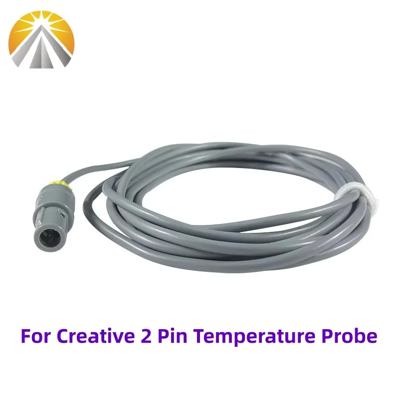Reusable Medical Temp Probe ผู้ใหญ่ทนทาน 10K ผิวอุณหภูมิพื้นผิว Sensor 2 Pin สําหรับ Creative PC1000 UP6000 ผู้ป่วย