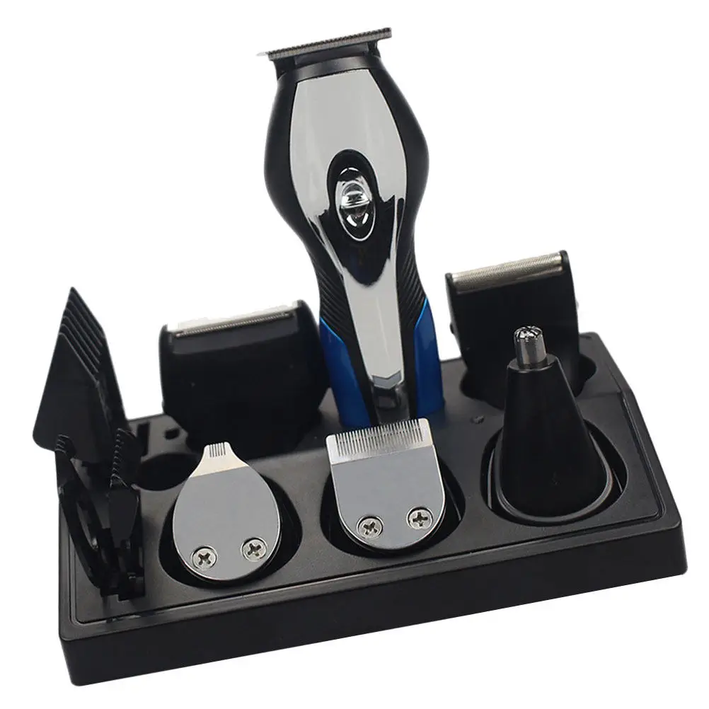 

1Pcs Multi-Function Hair Cutting Set Razor Nose Hair Shaver Electric USB Charging Black Beard Trimmer Men's Grooming Kit