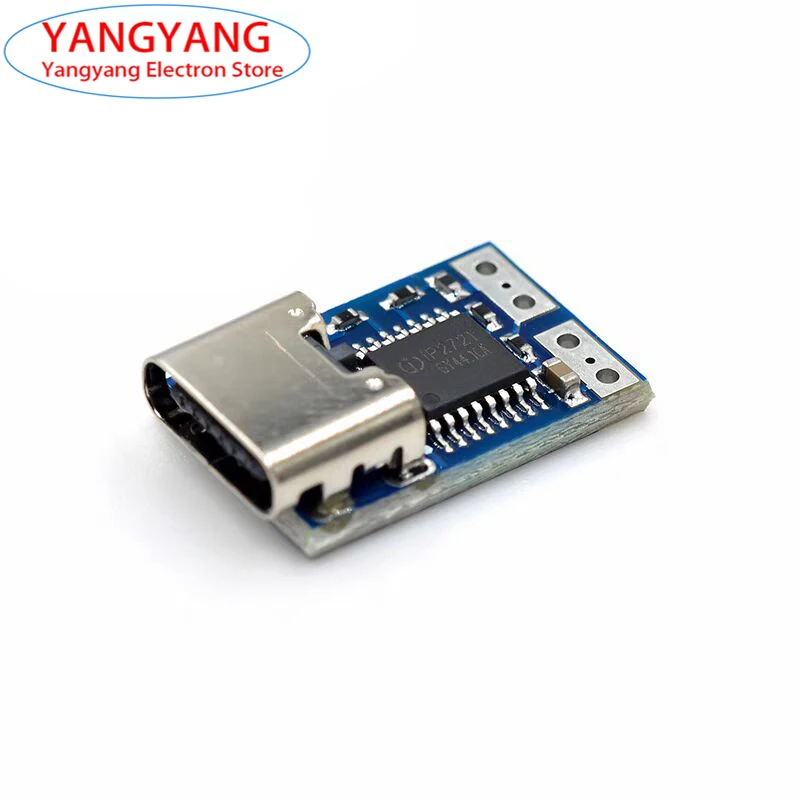 New PDC004-PD Decoy Module USB-C PDC004-PD-9V 12V 15V 20V PD23.0 to DC Fixed Voltage Power Trigger Module 5A Type-C Female