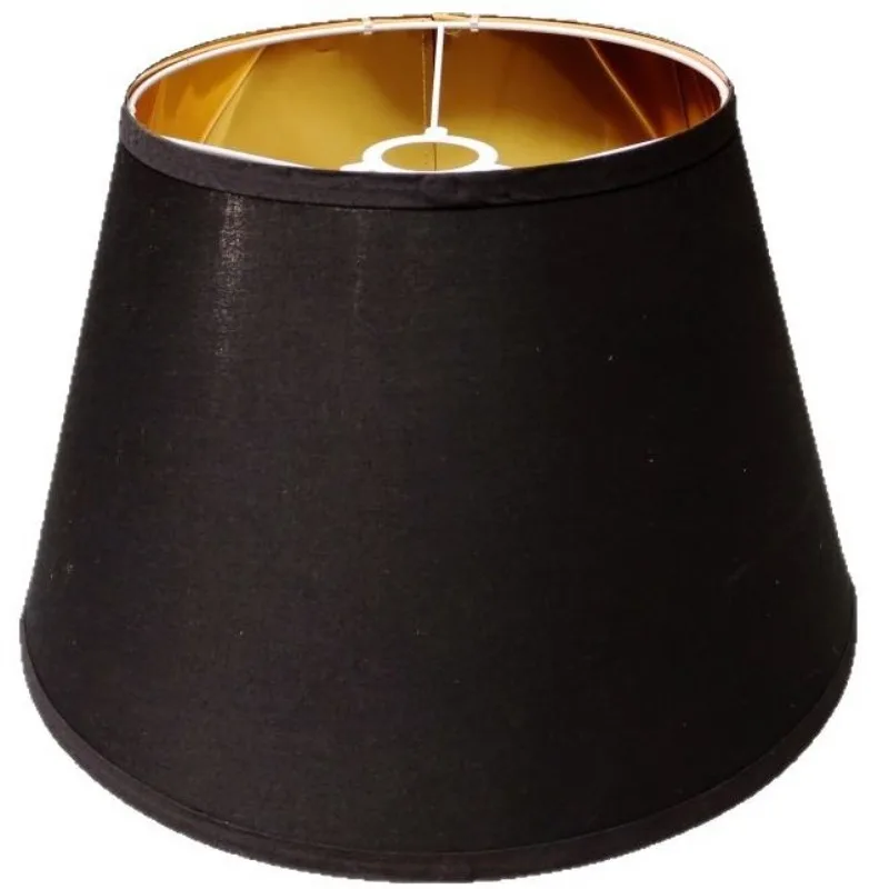 

Black Drum Traditional Fabric Lampshades 11.8"Topx15.7"Bottom X9.8"High(Spider) Large for Pendant/Table Lamps- Assembly Required