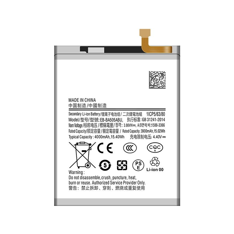 Batería nueva EB-BA505ABN EB-BA505ABU de 4000mAh para Samsung Galaxy A50 A505F SM-A505F A505FN/DS/GN A505W A30s A30 + herramientas 3