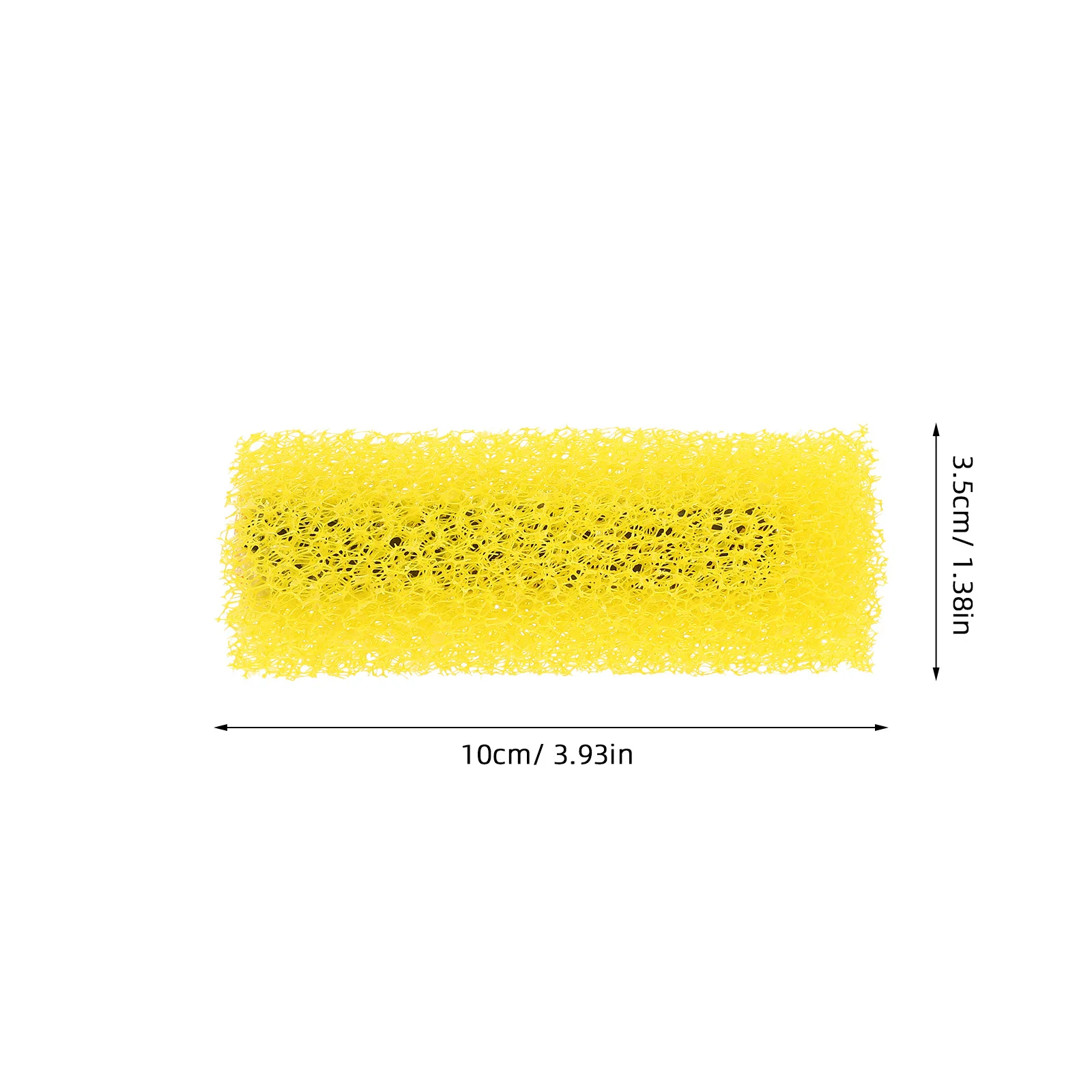 10 Stück strukturierte Farbroller, 10,2 cm große Farbroller und Tabletts für reibungslose Anwendung, gelbe kleine Rollen zum Malen