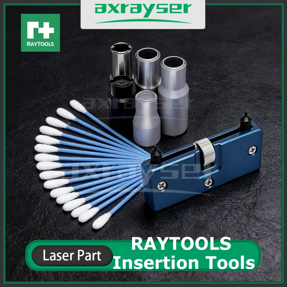 Laser Lens Insertion Tools for Raytools Adjustiable Focusing Collimating Removal Installation Industry Clean Swab Cleaning Tool