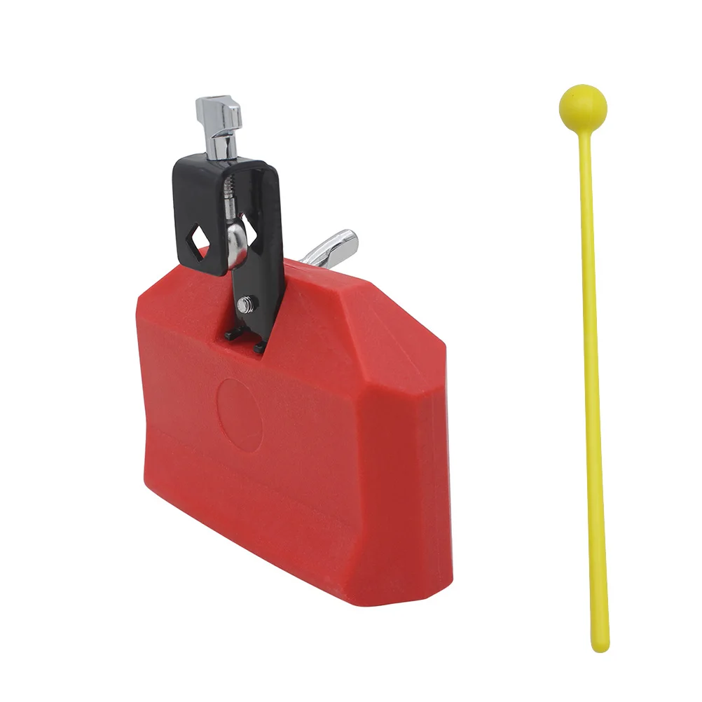 

Cowbell Bangzi One-piece Drum Accessory Plastic Instrument Kids Jam Practical Toy Musical Percussion Useful Supplies